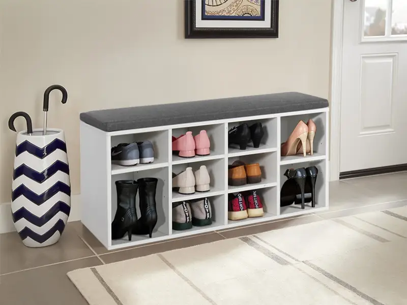 PVC Shoe Rack